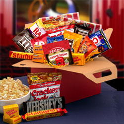 Blockbuster Night Movie Care Package with 10.00 Redbox Gift Card