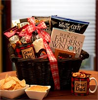 He's A Great Dad Gift Basket
