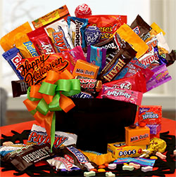 Happy Halloween Candy Cauldron Of Treats